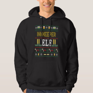 Innkeeper Elf Funny Kerstcadeau Hoodie