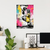 Innocence and Observation Contemporary Conceptual  Poster (Thuiskantoor)