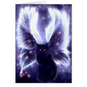 Innocence Fairy Cat Card (Voorkant)