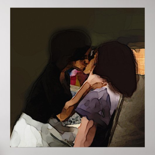 Innocence Kiss Poster (Voorkant)