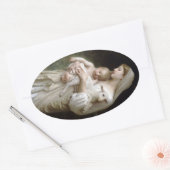 Innocence (L'Innocence) Ovale Sticker (Envelop)