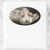 Innocence (L'Innocence) Ovale Sticker (Tas)