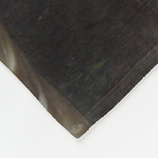 Innocence (Madonna en Child), Bouguereau Fleece Deken (Hoek)