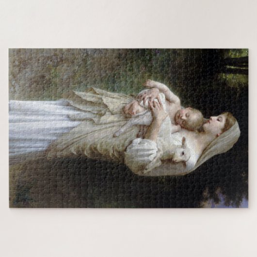 Innocence (Madonna en Child), Bouguereau Legpuzzel (Horizontaal)