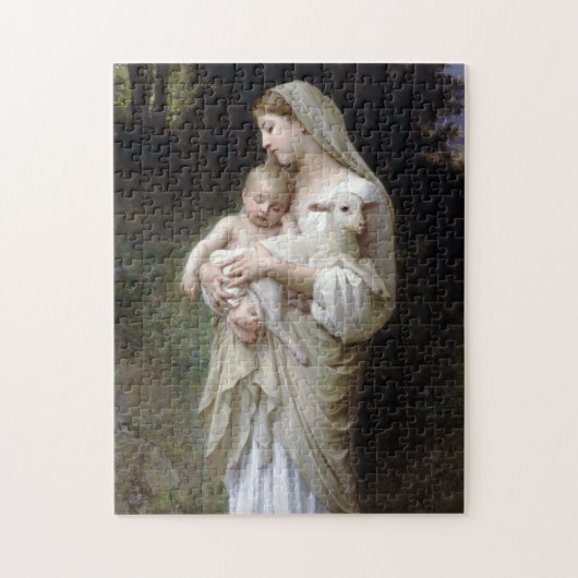 Innocence (Madonna en Child), Bouguereau Legpuzzel (Verticaal)