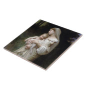 Innocence (Madonna en Child), Bouguereau Tegeltje (Zijkant)