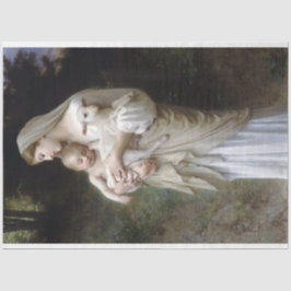 Innocence (Madonna en Child), Bouguereau Tissuepapier