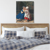 Innocence & Music, First Lesson in Music Old Times Canvas Afdruk (Insitu (Slaapkamer))