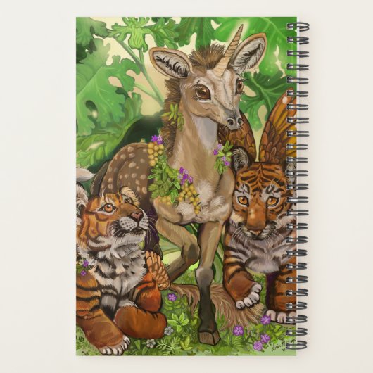 "Innocence of the new" unicorn Planner (Achterkant)