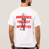 Innocence Project T-shirt (Achterkant)
