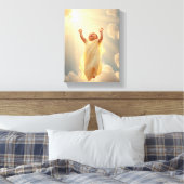 Innocence Soars - Premium Wrapped Canvas (Glans) Afdruk (Insitu (Slaapkamer))