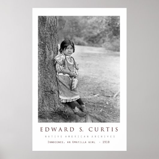 Innocense - An Umatilla Girl - 1910 Poster (Voorkant)