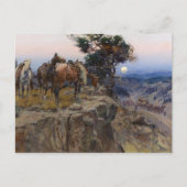 "Innocent Allies" van Charles M Russell Briefkaart (Voorkant)