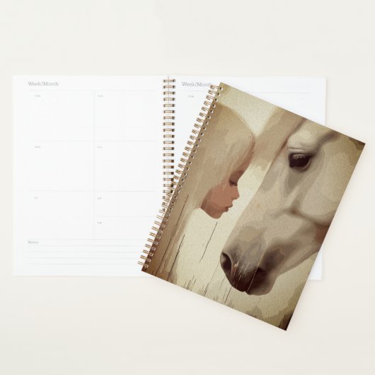 Innocent Bond – Child and Horse Art Planner (Display)