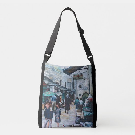 Innocent Eyes of Old Jerusalem Crossbody Tas (Voorkant)