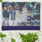 Innocent Eyes of Old Jerusalem Theedoek (Gevouwen)