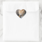 Innocent Kitten Heart Sticker (Tas)
