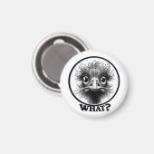 "Innocent Ostrich" What Magnet (Voorkant / Achterkant)