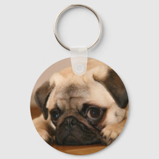 " Innocent " Pug Sleutelhanger