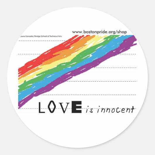 Innocent Sticker Large (Voorkant)