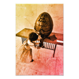 Innocentie bij kinderen foto afdruk