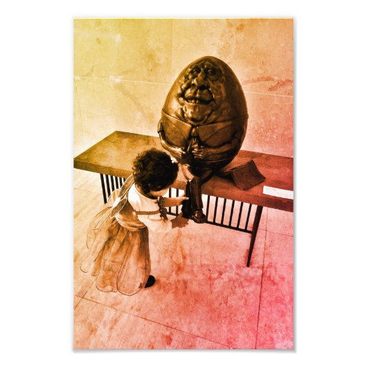 Innocentie bij kinderen foto afdruk (Voorkant)