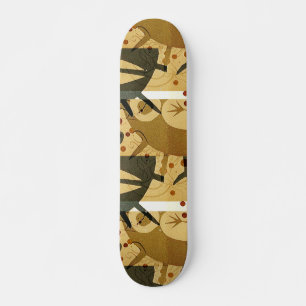Innocentie in Extremis Brown Grunge Skateboard Dec