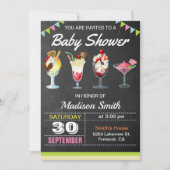 Innodiging tot het indienen van Baby shower voor k Kaart (Voorkant)