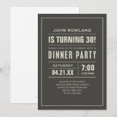 Innodigingen op feestdag kaart (Voorkant / Achterkant)