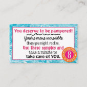 Innov8tive Posh Clear Water Samples Visitekaartje (Voorkant)