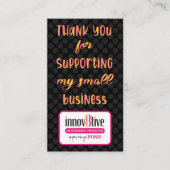 Innov8tive + Posh Dank u Visitekaartje (Voorkant)