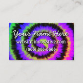 Innov8tive + Posh dark tie dye Visitekaartje (Achterkant)