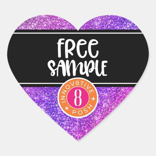 Innov8tive + Posh free sample stickers (Voorkant)