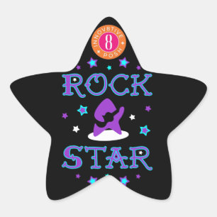 Innov8tive posh rock star sticker