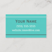 Innov8tive Posh visitekaartje (Achterkant)