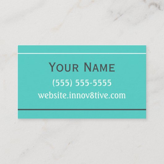 Innov8tive Posh visitekaartje (Achterkant)