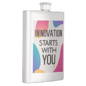 Innovatie begint bij jezelf flacon (Rechts)