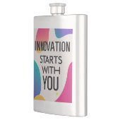 Innovatie begint bij jezelf flacon (Links)