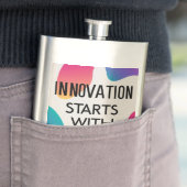 Innovatie begint bij jezelf flacon (Voorbeeld)