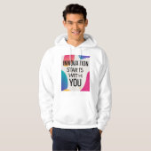 Innovatie begint bij jezelf hoodie (Voorkant volledig)