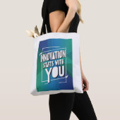 Innovatie begint bij jezelf tote bag (Dichtbij)