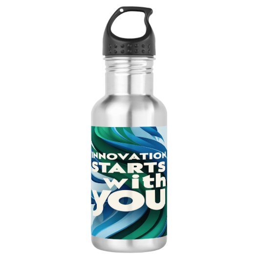 Innovatie begint bij jou 2 waterfles (Voorkant)