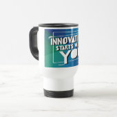 Innovatie begint bij jou 3 reisbeker (Voorkant links)