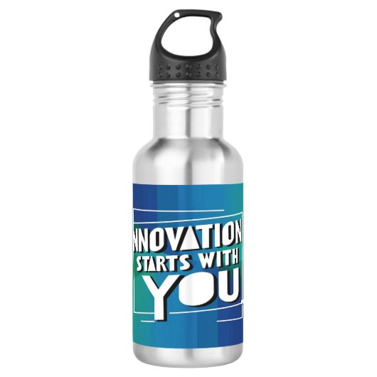 Innovatie begint bij jou 3 waterfles (Voorkant)