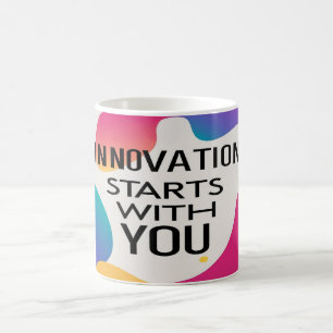 Innovatie begint bij jou koffiemok