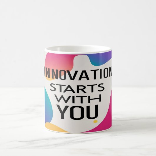 Innovatie begint bij jou koffiemok (Center)