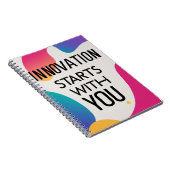 Innovatie begint bij jou optie 2 notitieboek (Rechterzijde)