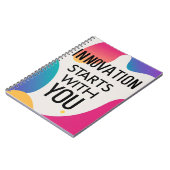 Innovatie begint bij jou optie 2 notitieboek (Linkerzijde)