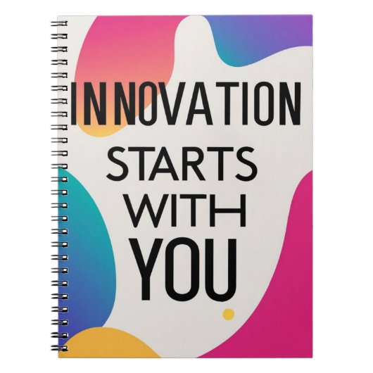 Innovatie begint bij jou optie 2 notitieboek (Voorkant)