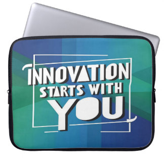Innovatie begint bij jou optie 3 laptop sleeve